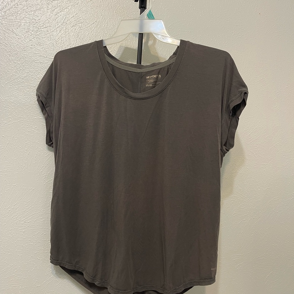 Mondetta Charcoal Short Sleeve Women's Tee